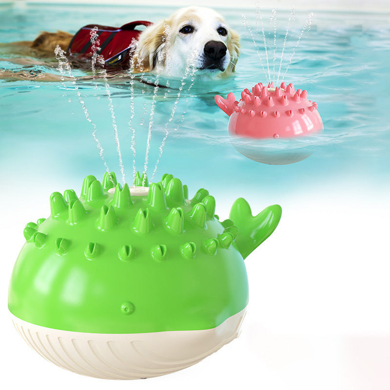 LitMush AquaPupToy | Electric Water Floating Dog Toy