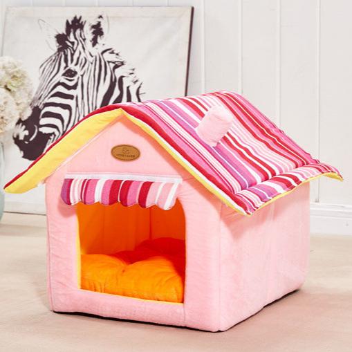 LitMush PetBedy | Striped Dog/Cat House