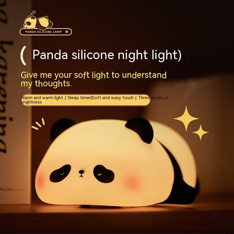 LitMush SleepyPanda | Panda Bedroom Night Light