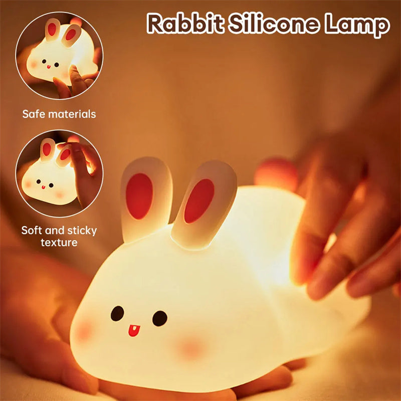 LitMush SleepyBunny | Bunny Bedroom Night Light