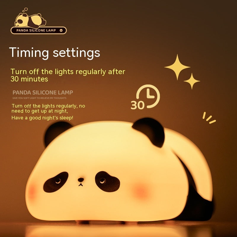 LitMush SleepyPanda | Panda Bedroom Night Light