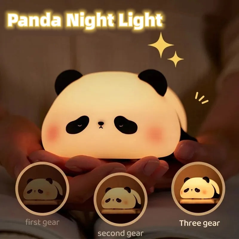 LitMush SleepyPanda | Panda Bedroom Night Light